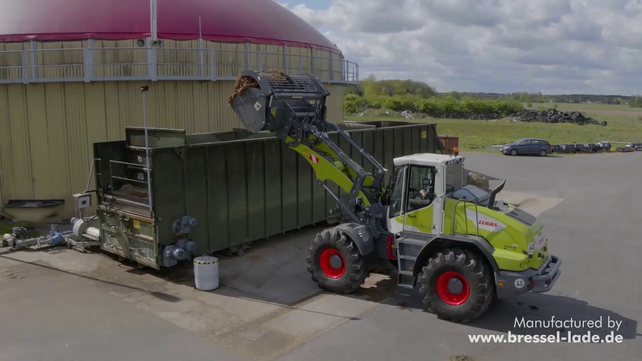 S75 Silagebeißschaufel A XL am Claas Torion 1511
