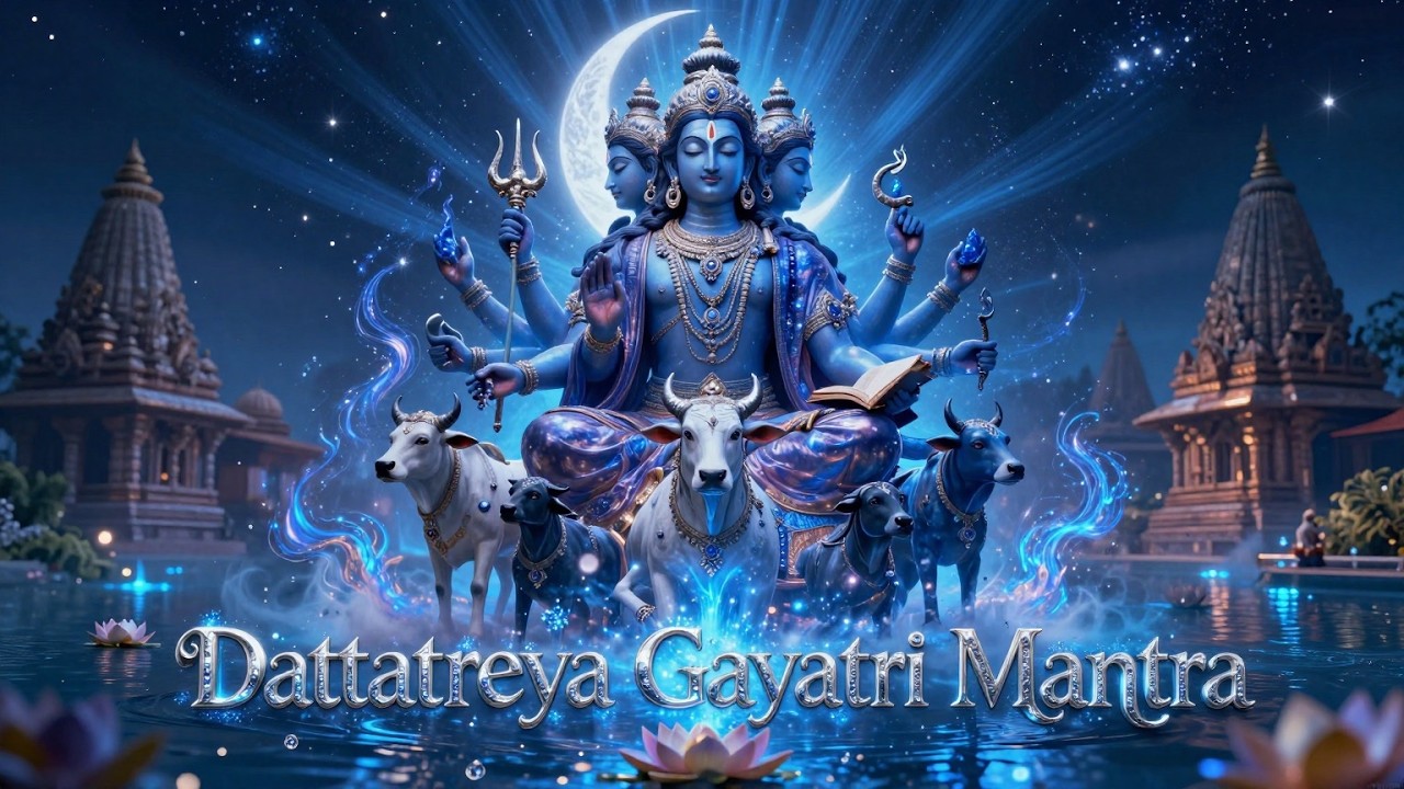 Dattatreya Gayatri Mantra for Peace ✨ Khajuraho Serenity