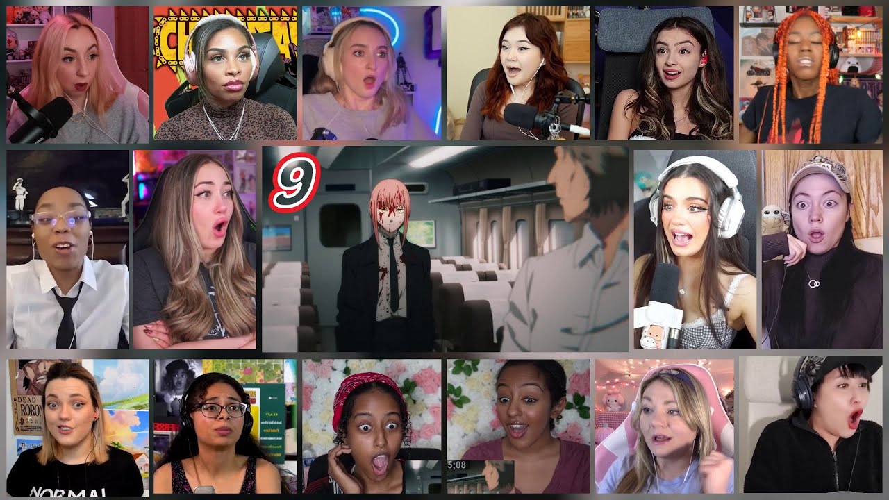 Girls | Chainsaw Man Episode 9 Reaction Mashup