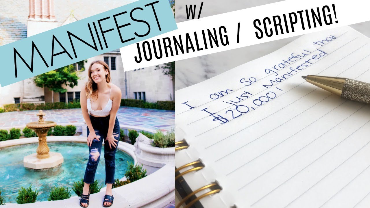 How To MANIFEST Your Dream Life Through Scripting (Future Journaling) Law Of Attraction Success!