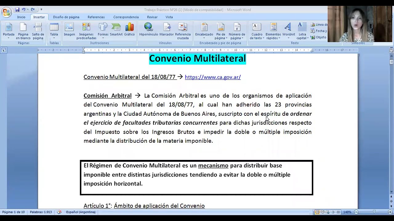 Convenio Multilateral 2021
