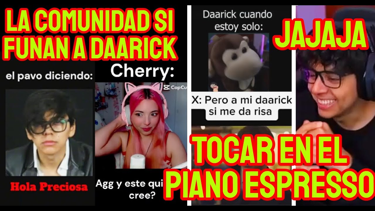QUIEREN QUE DAARICK TOQUE ESPRESSO EN EL PIANO PARA SYLVEEY + MIRA SU COMUNIDAD XD
