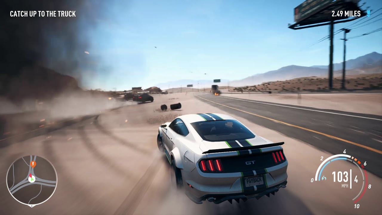 Need For Speed Payback Highway Heist Mission Xbox One S Gameplay