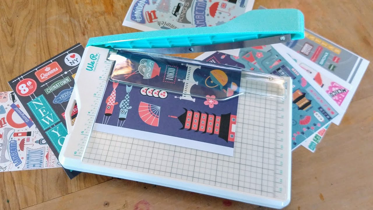 My first impressions of We R Memory Keepers Mini Guillotine Cutter