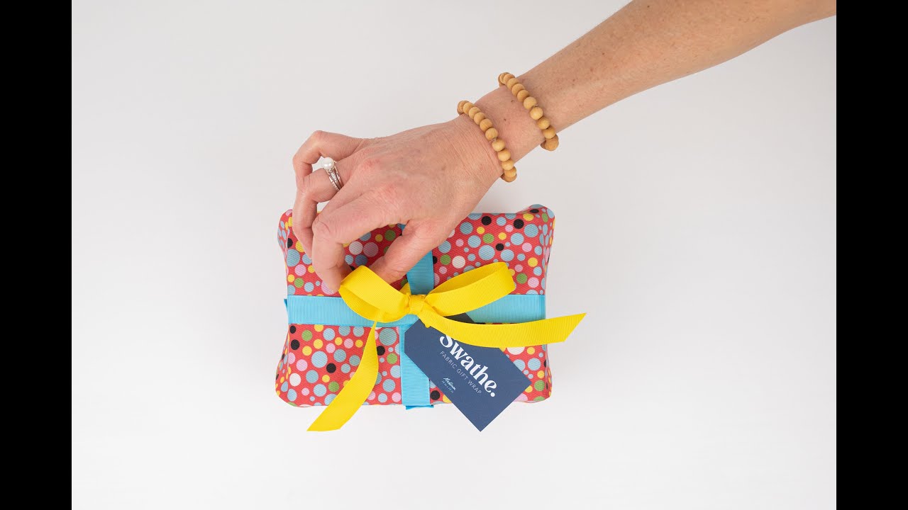How to wrap with Swathe - REUSABLE FABRIC GIFT WRAP