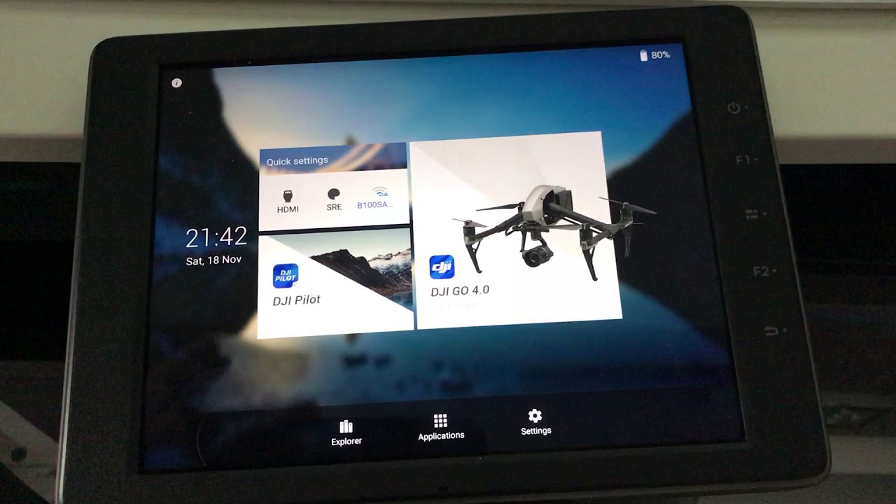 DJI Crystalsky - How to Close or Remove 3rd Party Apps