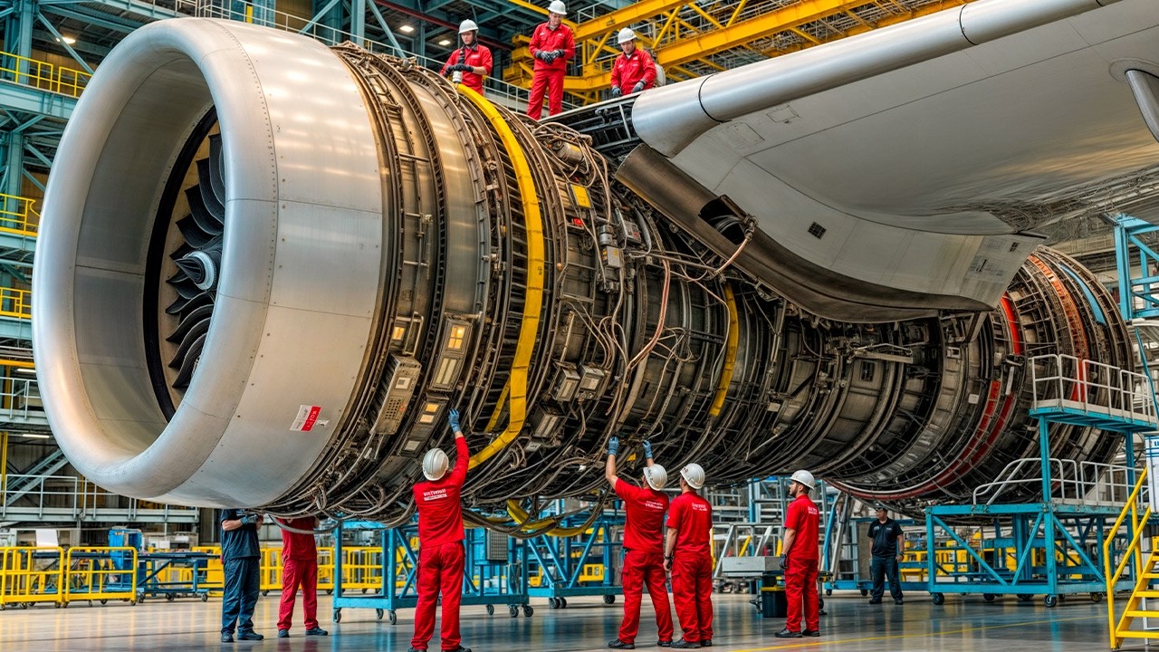 Wie Turbofan-Triebwerke Hergestellt Werden: Das Geheimnis der 30.000 Bauteile und 2700&deg;C Hitze