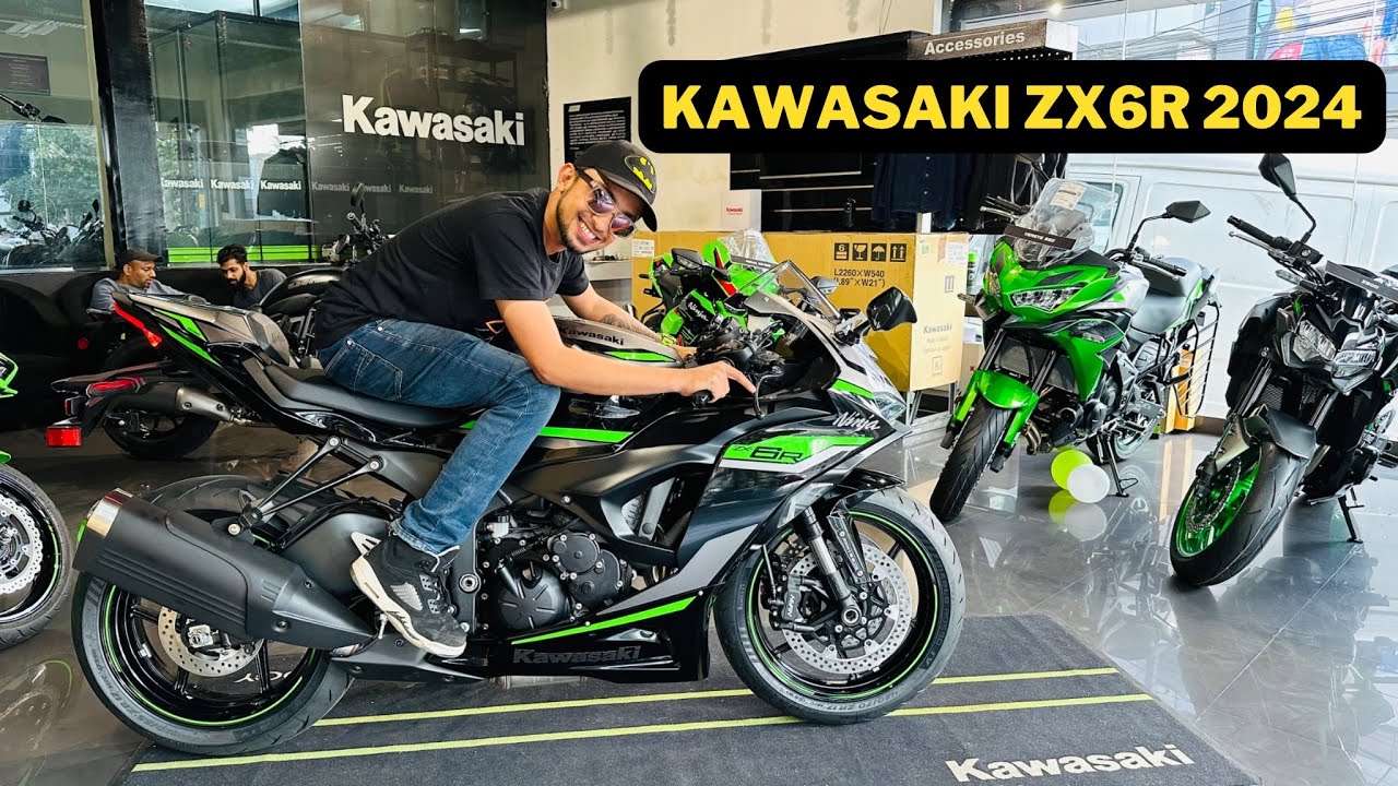 KAWASAKI ZX6R WALK AROUND REVIEW IN MALAYALAM | KOCHIMACHAN |