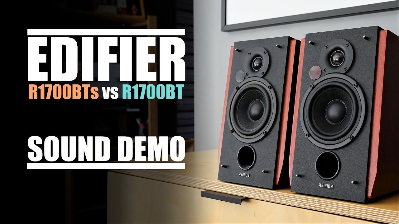 Edifier R1700BTs против Edifier R1700BT || Сравнение звука