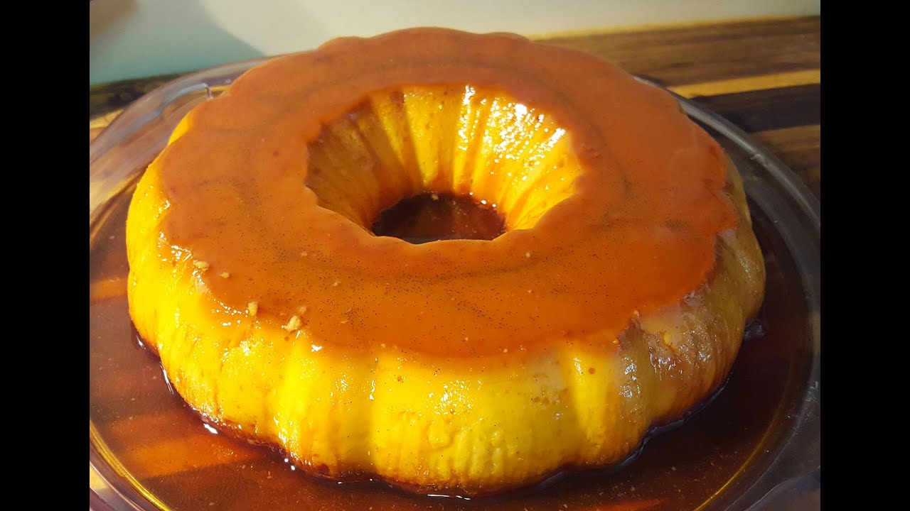 Flan (Dominican Style)