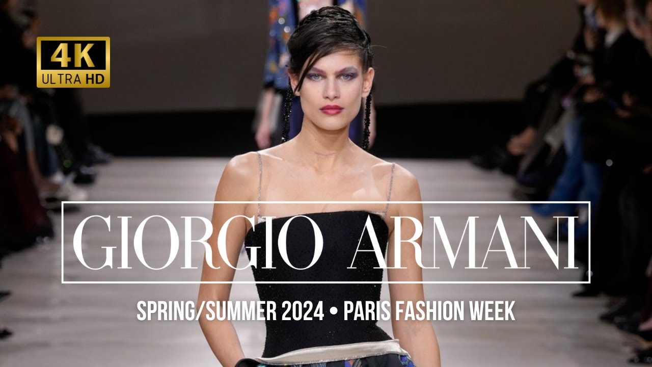 GIORGIO ARMANI PRIV&Eacute; Весна/Лето 2024: высокая мода, креатив и гламур