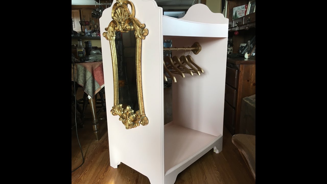 DIY, Little girls dress up wardrobe build.