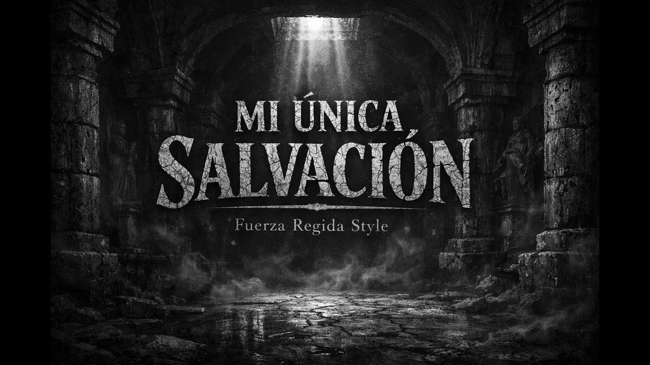 MI ÚNICA SALVACIÓN  Fuerza Regida Style (Letra/Lyrics) 