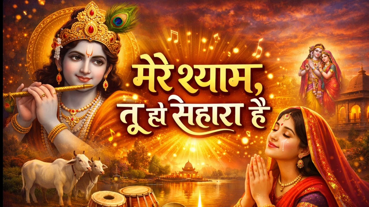 मेरे श्याम तू ही सहारा है |2026 Latest Shyam Bhajan |Heart Touching Krishna Bhajan |New Hindi Bhajan