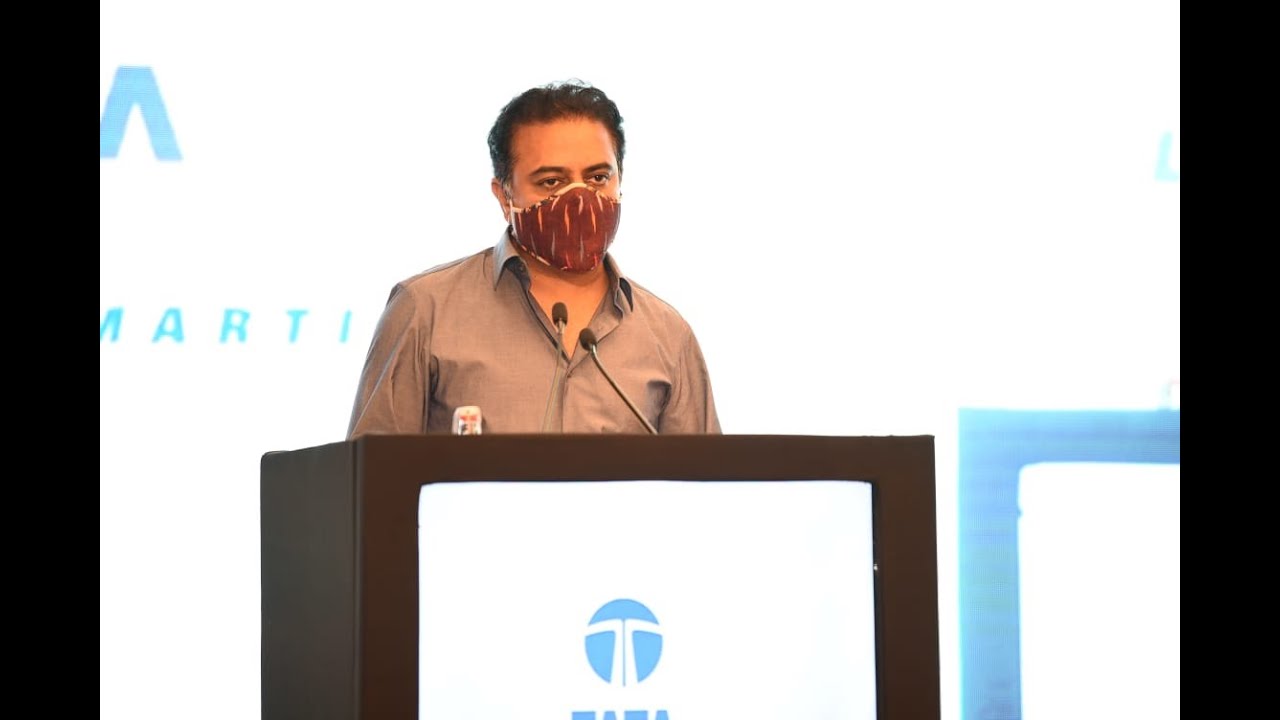Minister KTR Live | TATA Lockheed Martin ​150 C - 130 J Empennage Deliveries event