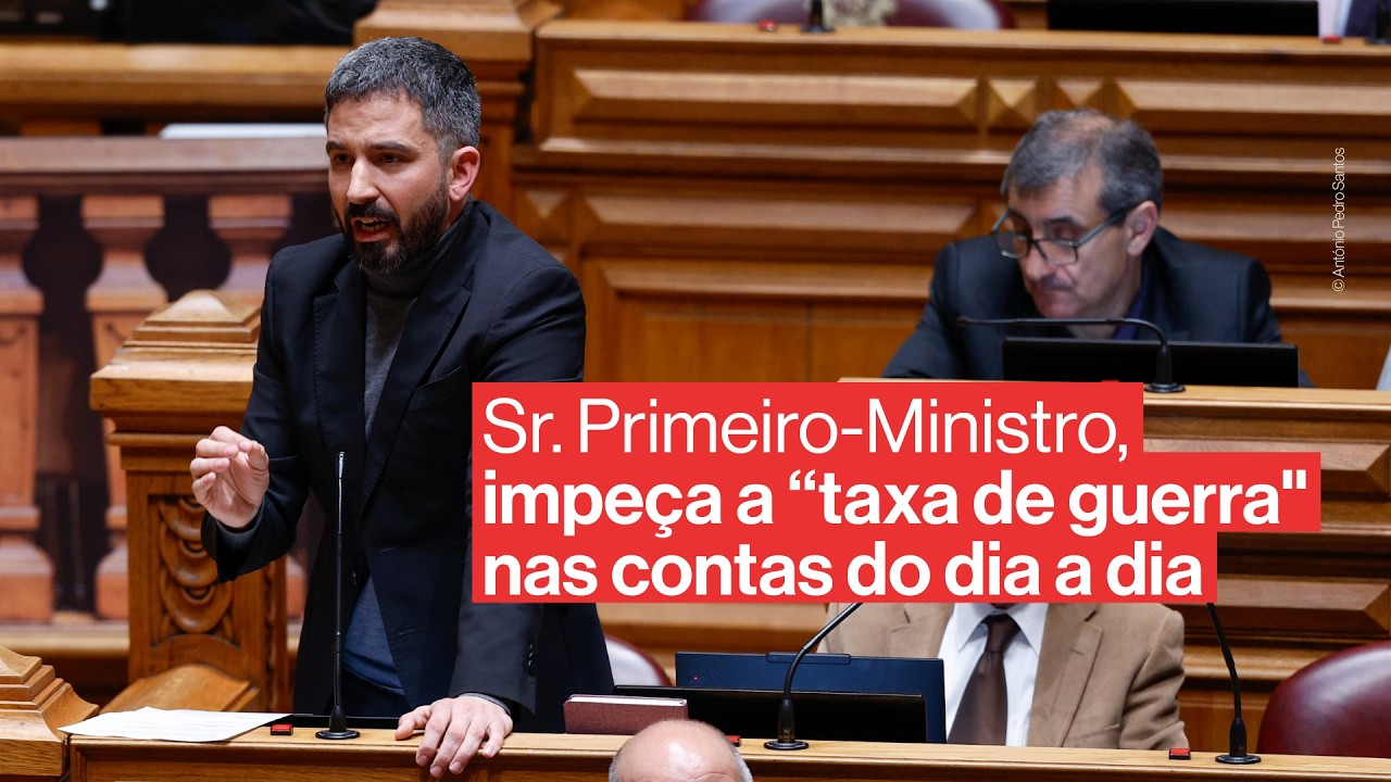 Bloco desafia Montenegro a impedir &ldquo;taxa de guerra