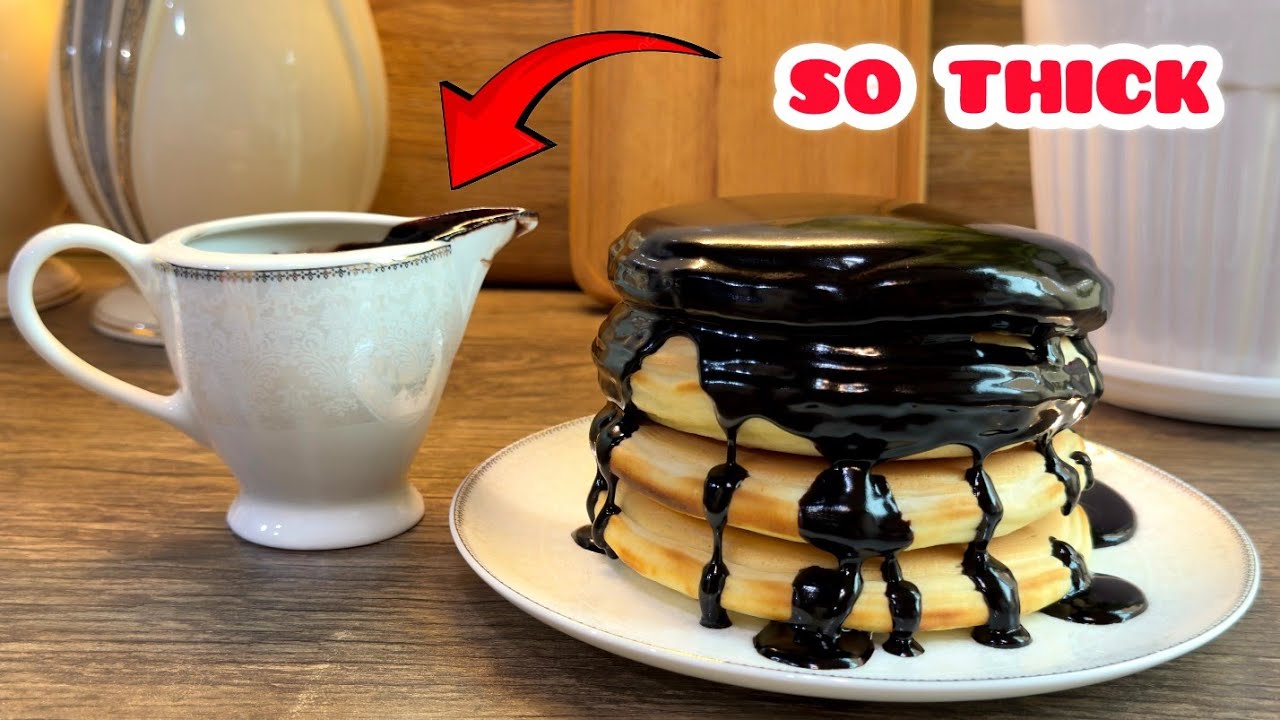 Fluffy 5-Min Chocolate Pancakes😍