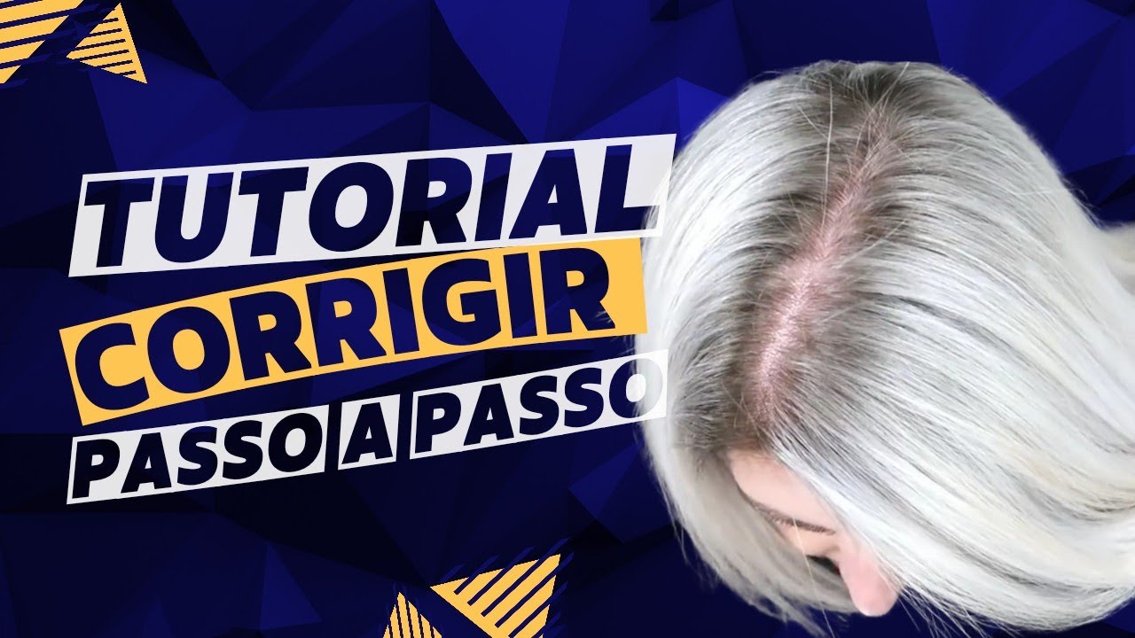 CORREÇÃO DE COR + RAIZ BRANCA
