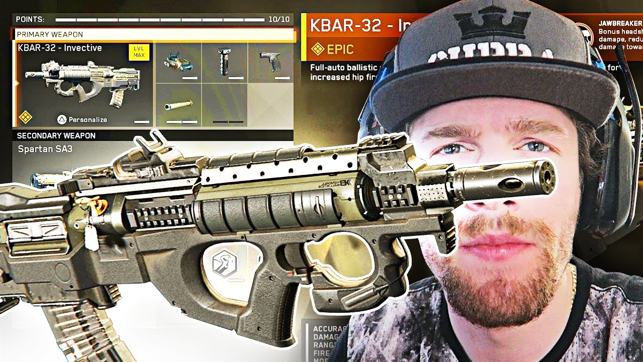 THIS EPIC GUN SHREDS.. Unlock KBAR-32 