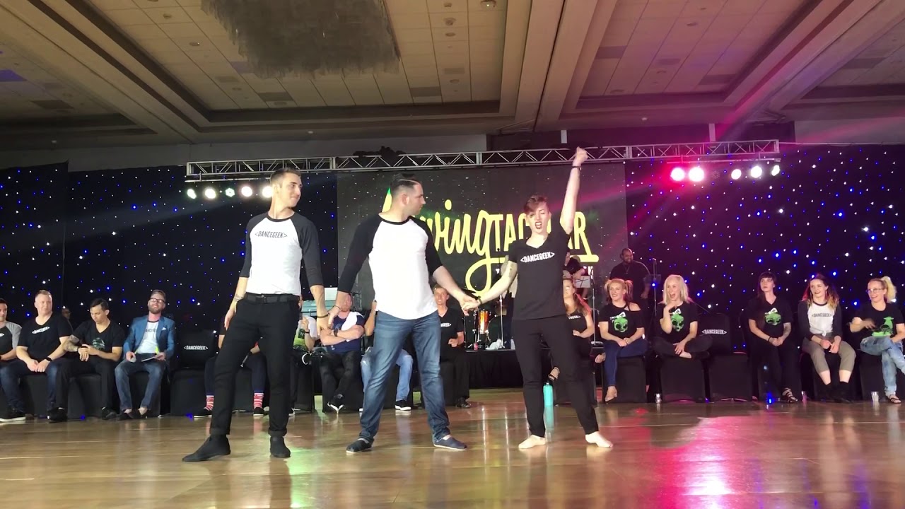 Swingtacular 2019 Invitational 3-for-All Strictly - Ryan Crutcher, Christopher Dummond, Bonnie Subey