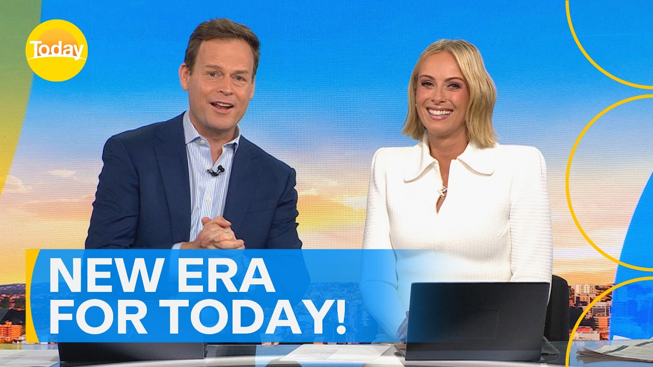 Tom Steinfort and Sylvia Jeffreys confirmed as new hosts of Today | Today Show Australia