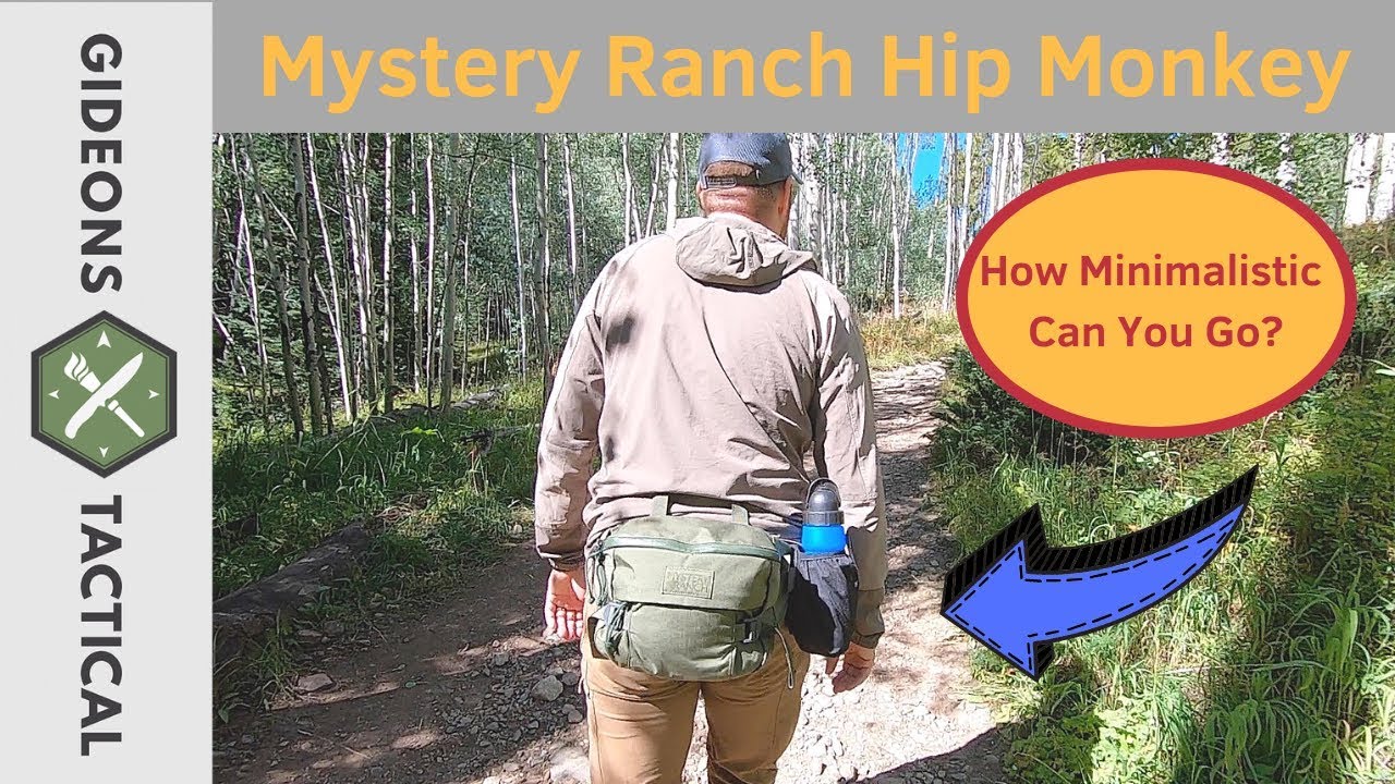 How Minimalistic Can You Go? Mystery Ranch Hip Monkey