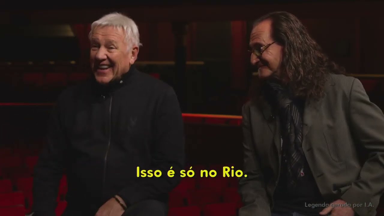 Rush fala aos brasileiros em entrevista