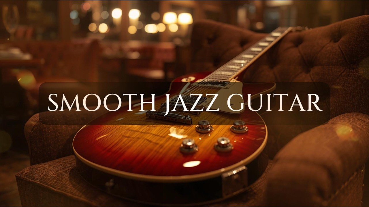 Smooth Jazz Guitar Cafe ☕ Relaxing Coffee Shop Music for Study, Work & Chill