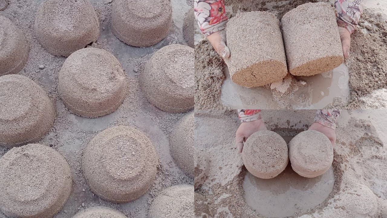 ASMR: 0 Size Stones Dry & Water Crumbling On Floor crumbling ❤️#berelaxing #crushing #beautifulasmr