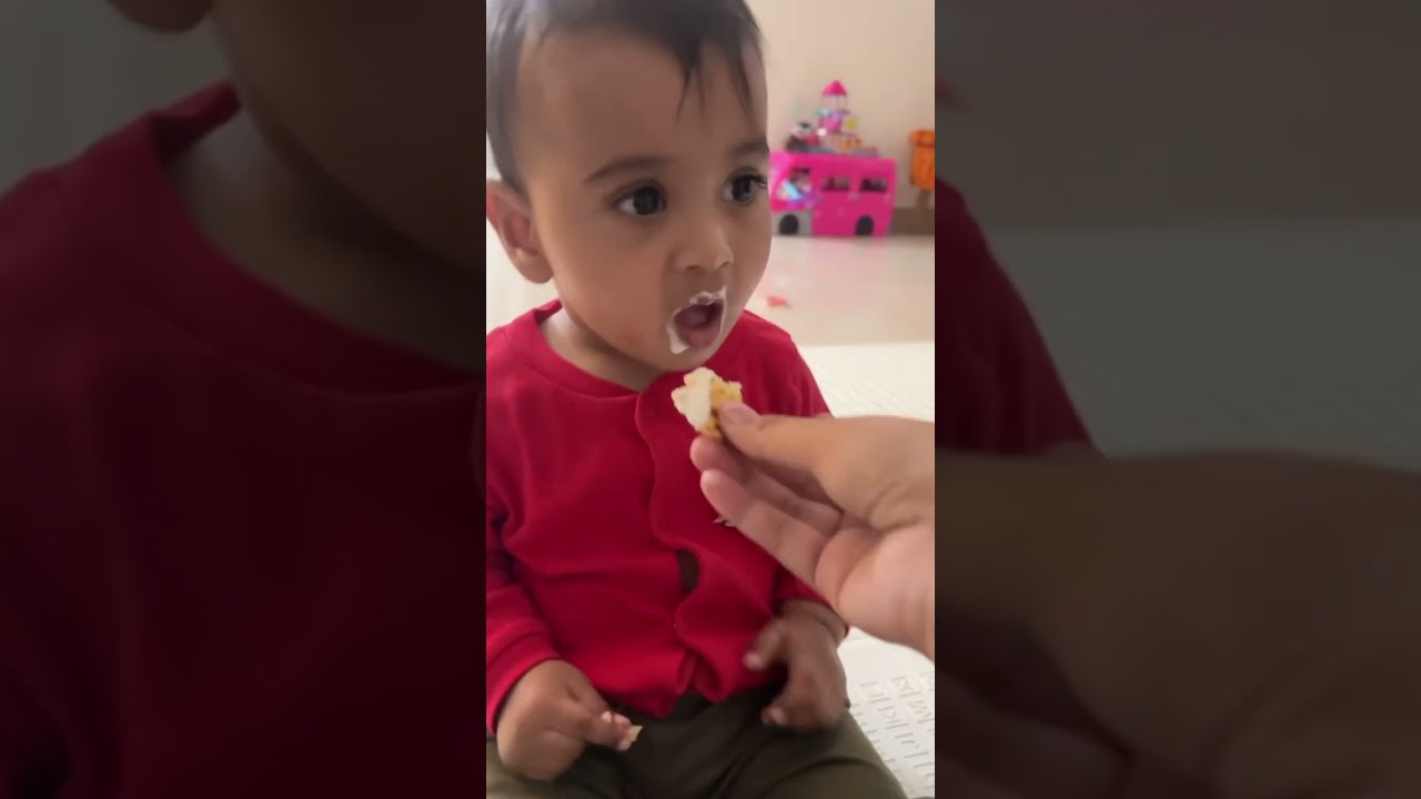 Rava pancakes for baby