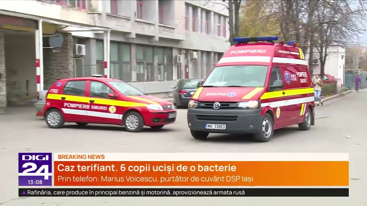 Șase copii au murit la Spitalul „Sf. Maria” din Iași, din cauza unei bacterii ucigașe de la ATI