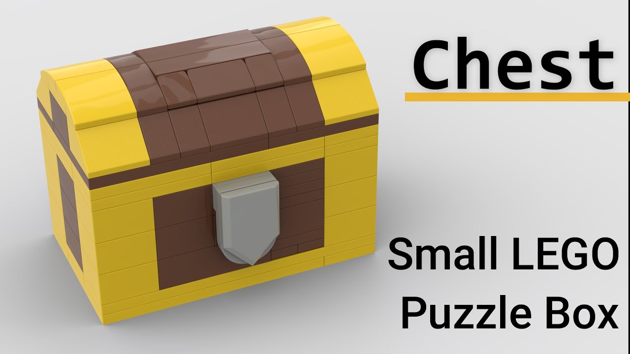 Small LEGO Puzzle Box | Chest | Full Tutorial