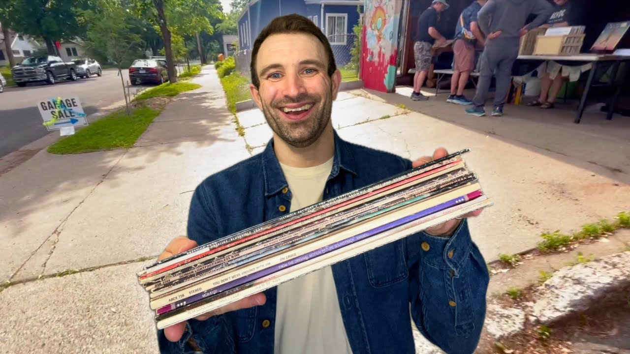 So Many More Vinyl Records at My Neighborhood Garage Sale