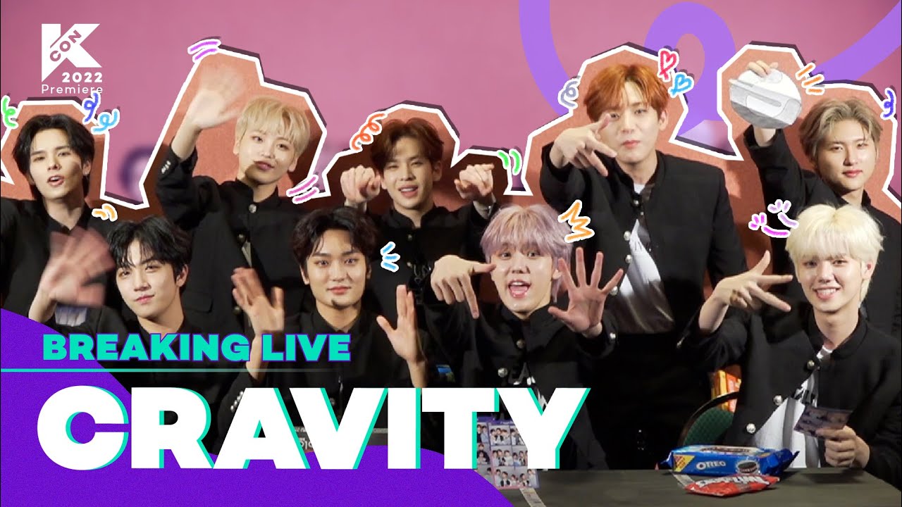 (ENG/JPN)CRAVITY (크래비티) | BREAKING LIVE | KCON 2022 Premiere | 22.05.21 OA