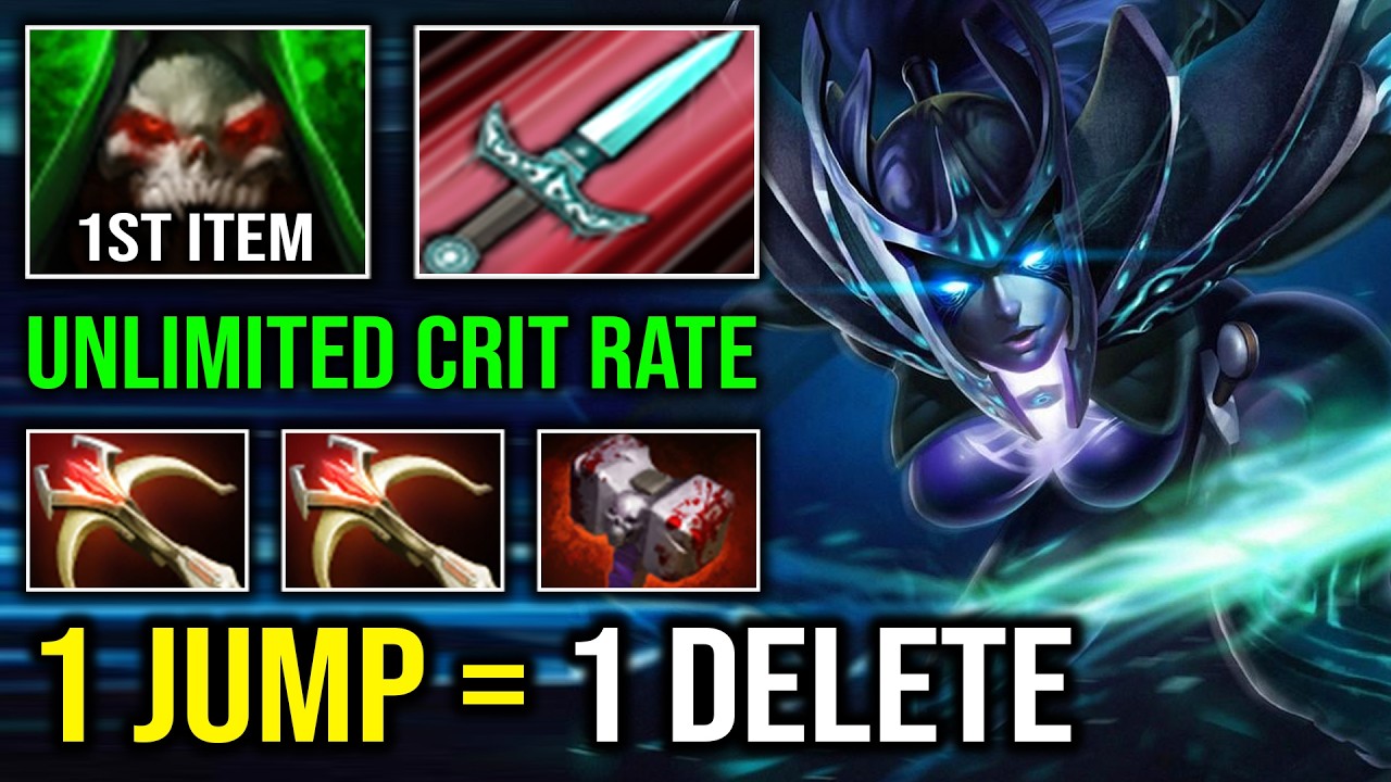 HOW TO SOLO MID PA 1st Item Vladmir's Offering Unlimited Crit Rate Double Daedalus Dota 2