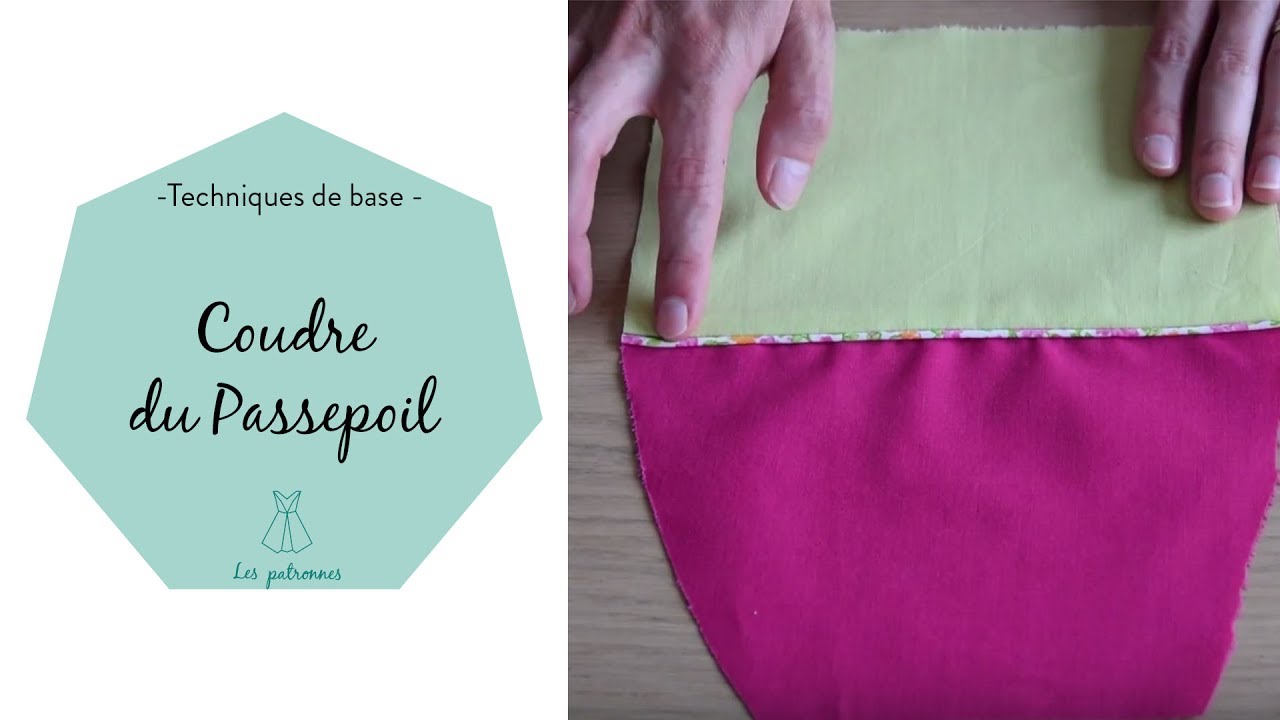 Tuto couture #18 : Coudre du passepoil