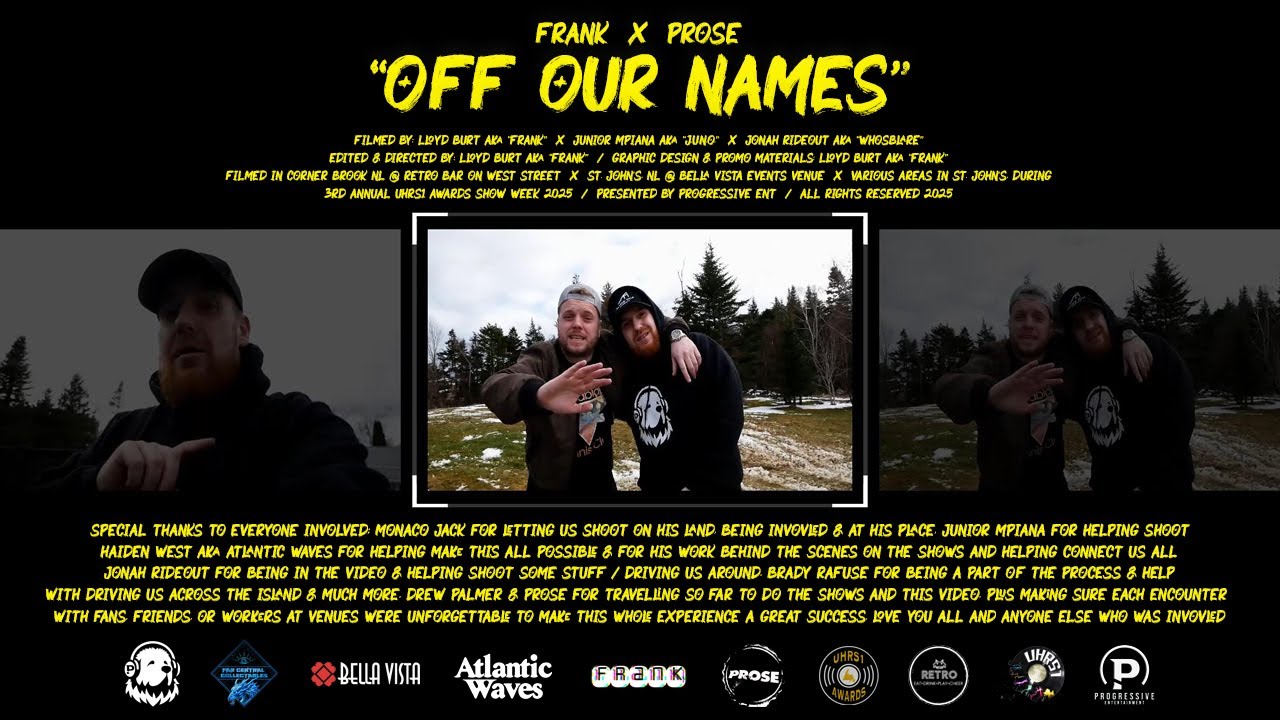 FranK x PROSE - Off Our Names