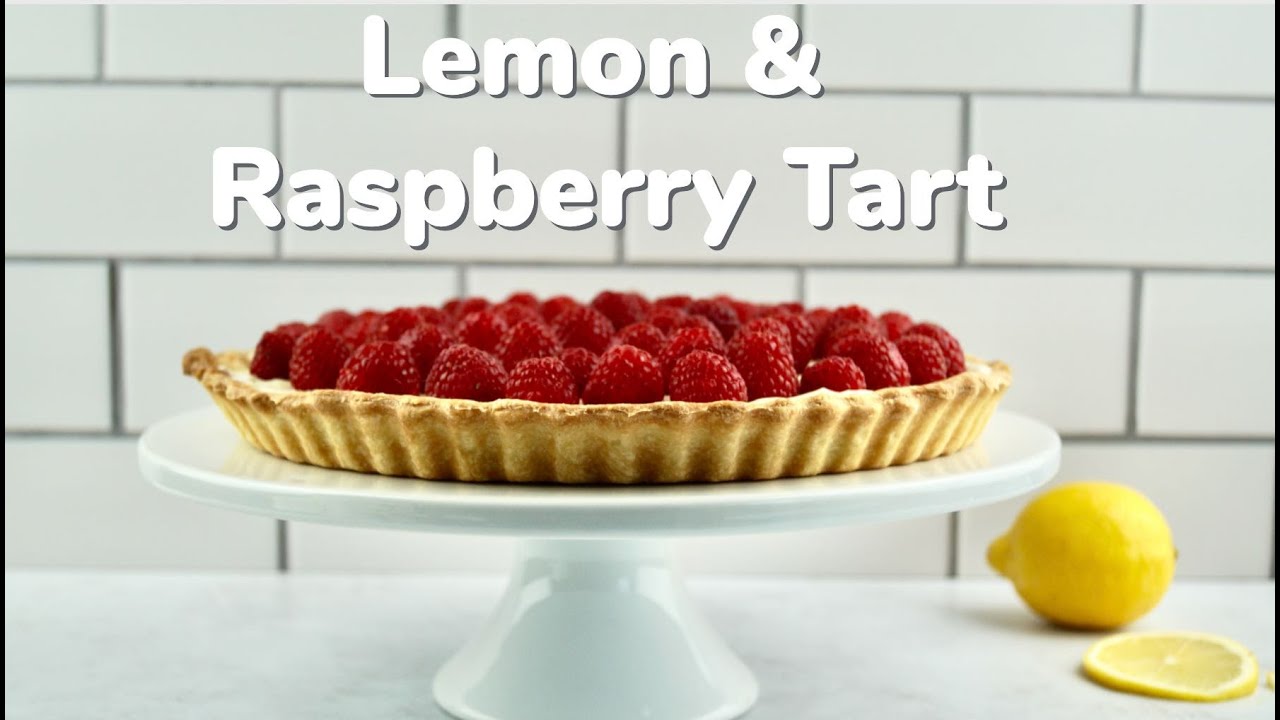 Lemon & Raspberry Tart