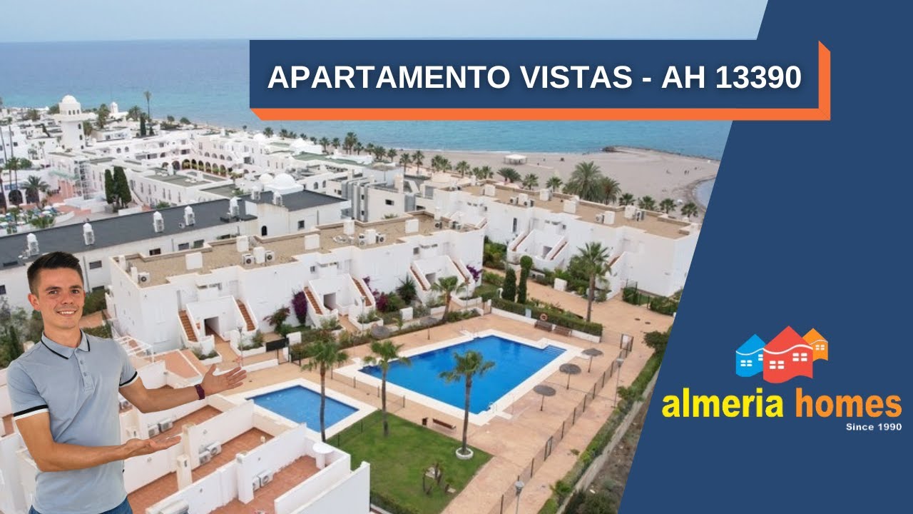 4 bed 3 bath apartment for sale in Mojacar with stunning sea views / Apartamento Vistas - AH13390