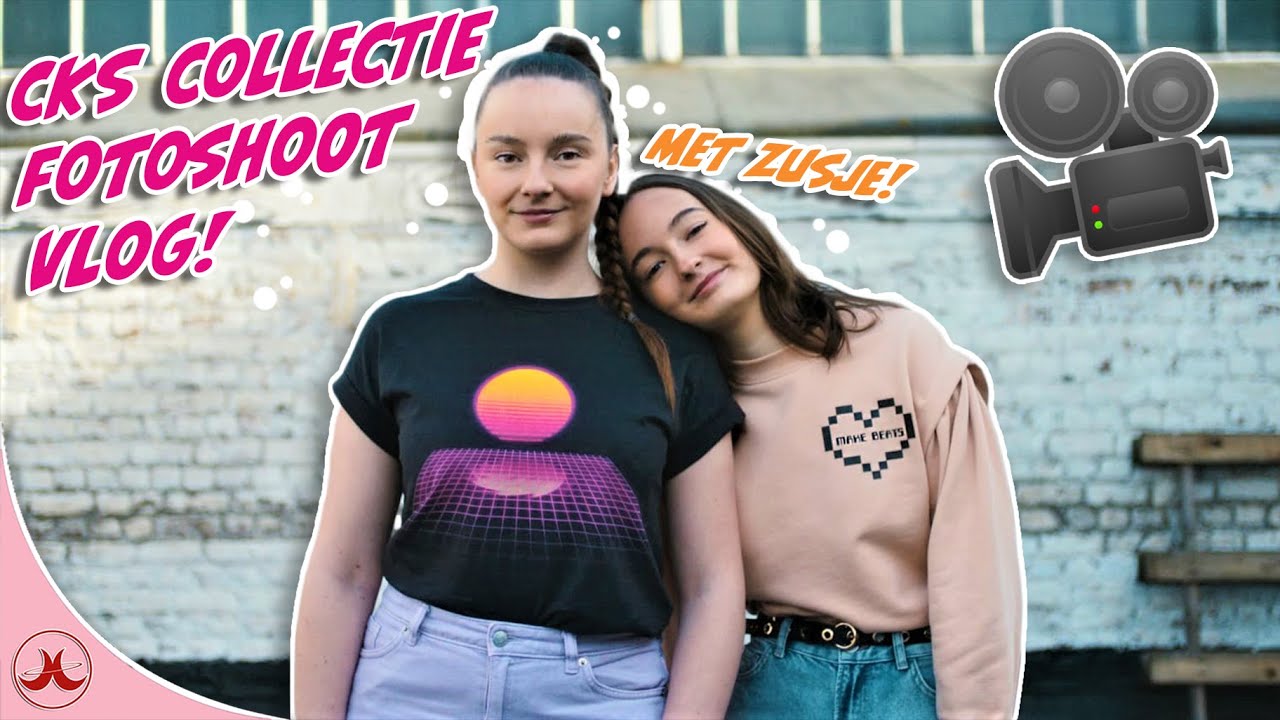 CKS collectie x JustJade! | Fotoshoot met zusje #vlog114