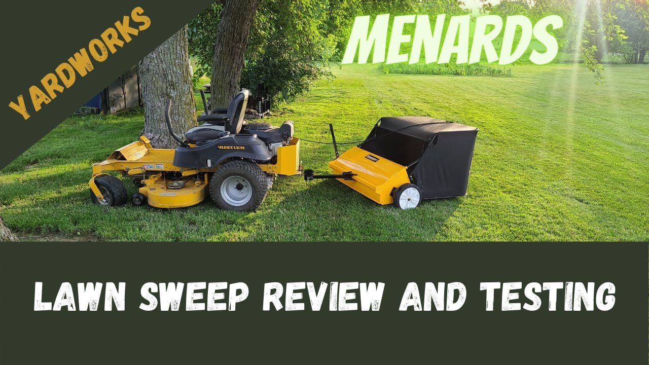 Best Lawn Sweep For Your Money - Menards 42