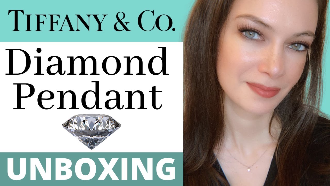 Распаковка Tiffany & Co. — Бриллиантовая подвеска (платиновая цепочка)
