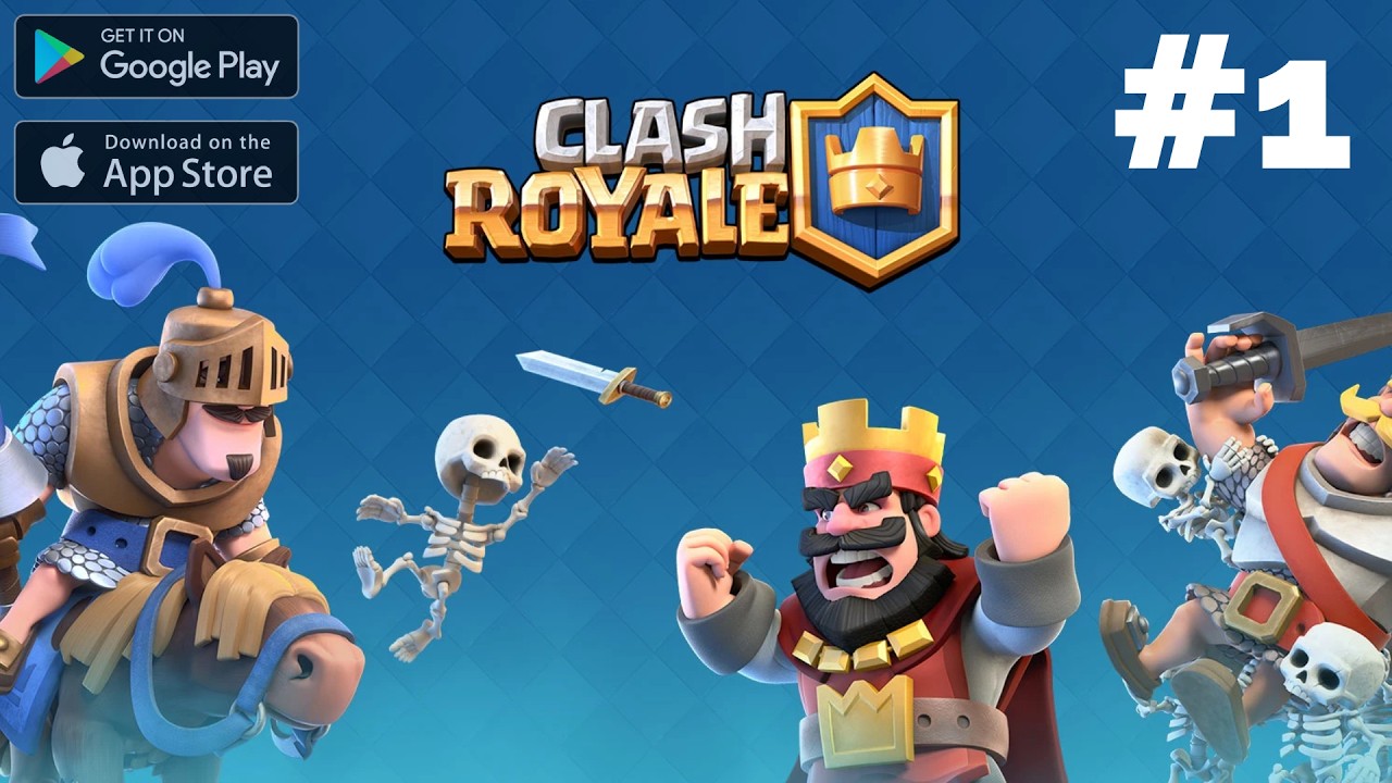 Clash Royale  Walkthrough Gameplay  Part 1 - Training Camp (iOS, Android)