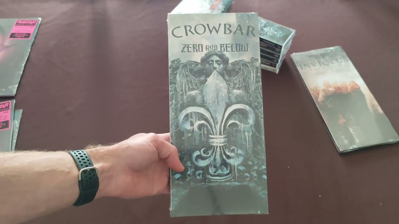 MNRK HEAVY CD, Cassette, And Vinyl Haul - Avatar Chimaira Crowbar etc