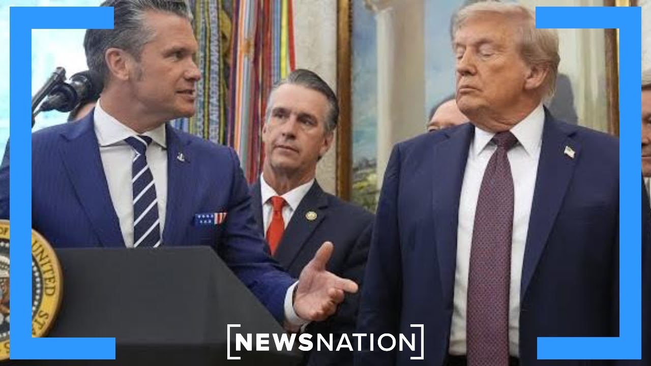 Trump, Hegseth address military leaders at Quantico