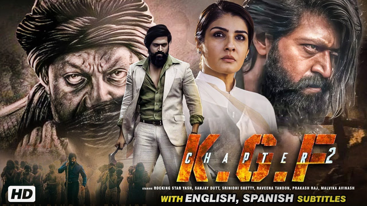 K.G.F: Chapter 2 | Blockbuster South Indian Movies Dubbed In Hindi | Yash | Srinidhi | With Eng Sub