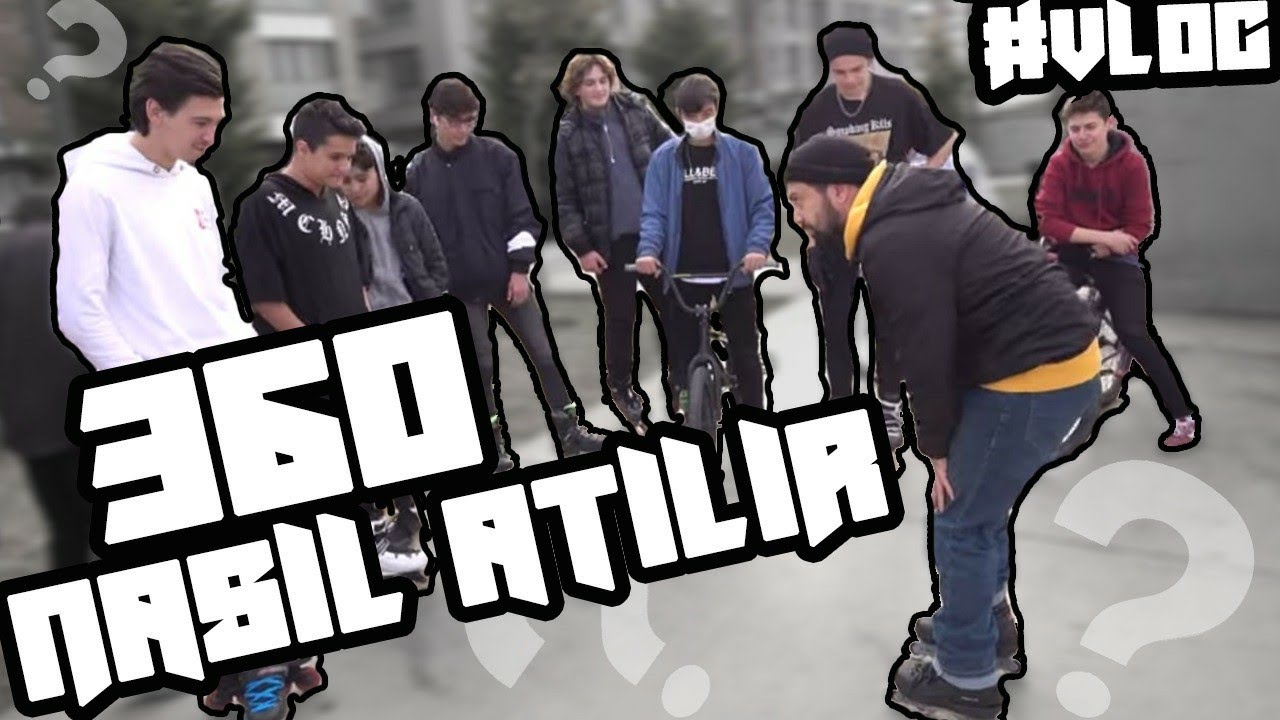 Paten ile 360 Nasıl Atılır. ( Eskişehir Vlog )