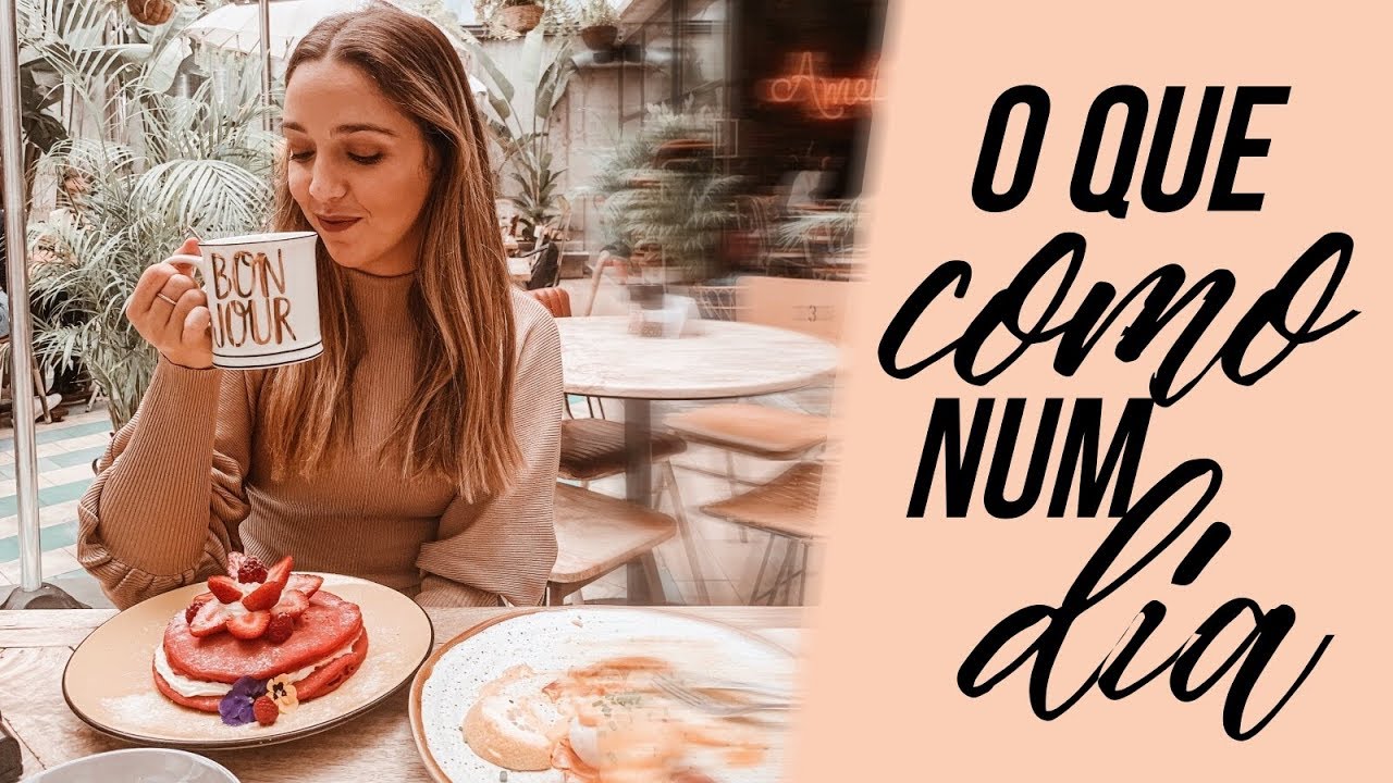 WHAT I EAT IN A DAY + Vlog // A Inês Ribeiro