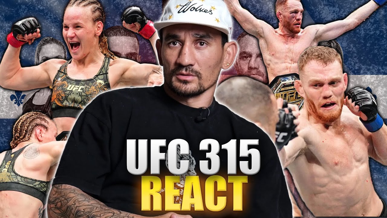 Max Holloway REACTS to UFC 315 Muhammad vs Della Maddalena