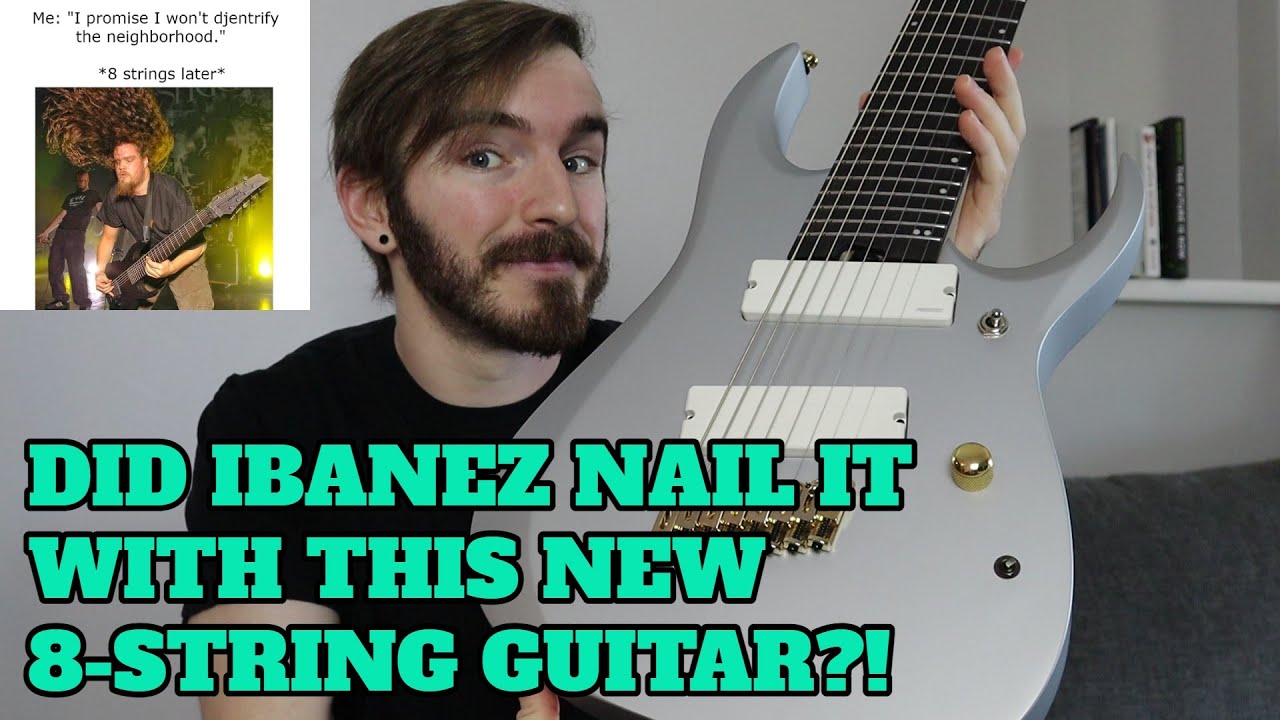 Ibanez FINALLY Made The 8-String Guitar I've Been Waiting For And It's... - Ibanez RGD MS8 Review